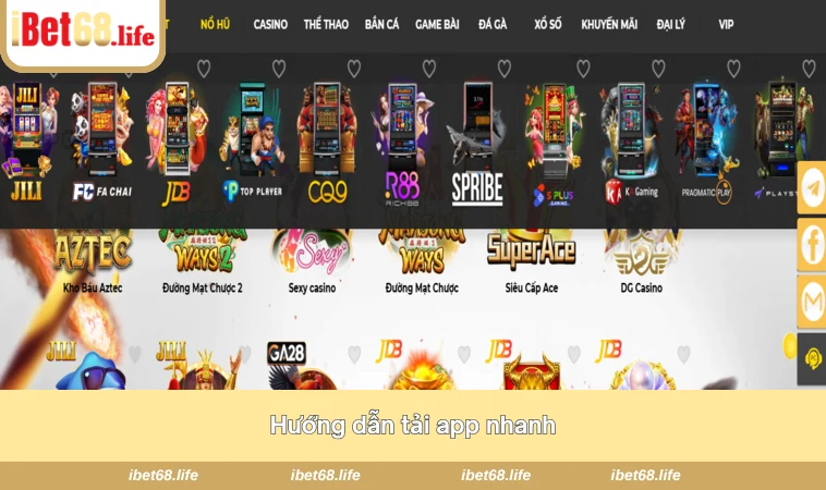 Hướng dẫn tải app nhanh
