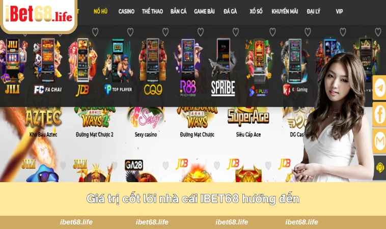 Giá trị cốt lõi nhà cái IBET68 hướng đến